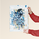 Lionel Messi – Argentina Legacy Poster